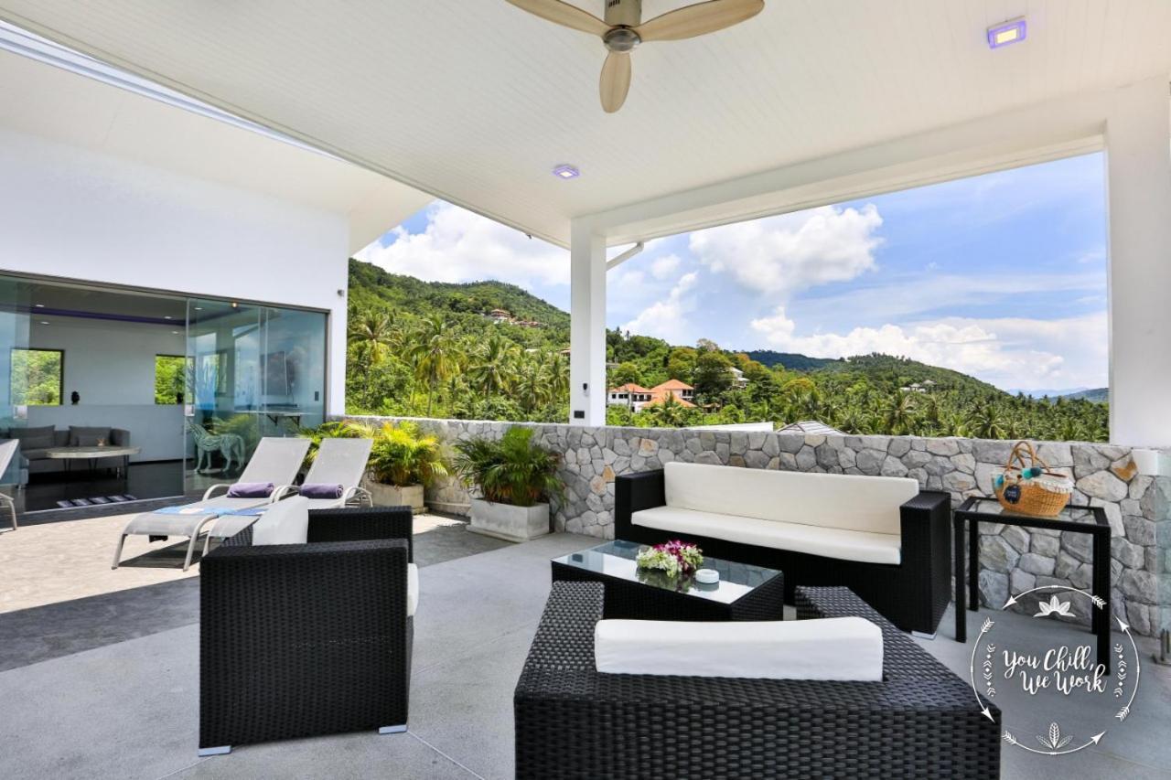 Villa Azur, 4 Bedrooms, Ocean View Чавенг Экстерьер фото