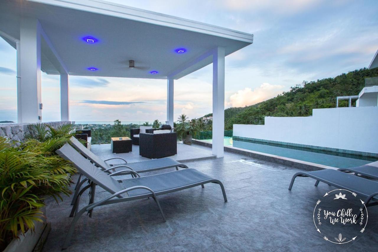 Villa Azur, 4 Bedrooms, Ocean View Чавенг Экстерьер фото